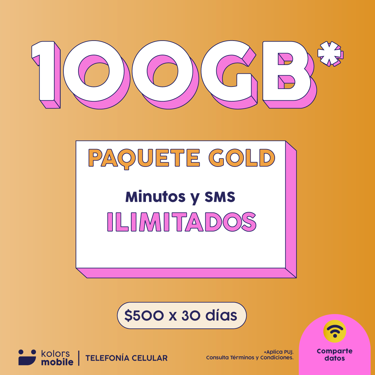 5. Paquete Gold + SIM