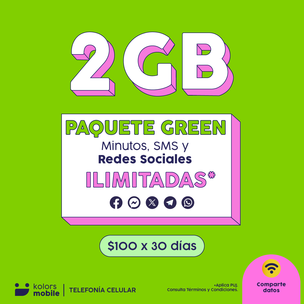 1. Paquete Green + SIM